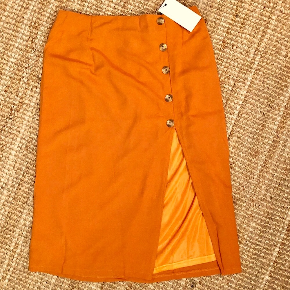 Nasty Gal High Waisted midi skirt (Vera & Lucy)